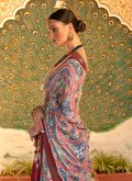 Woven Patola Silk Grey Classic Designer Saree - 1