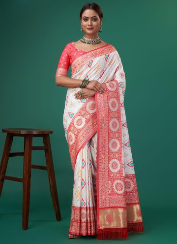 Woven Patola Silk Multi Colour Classic Designer Sa