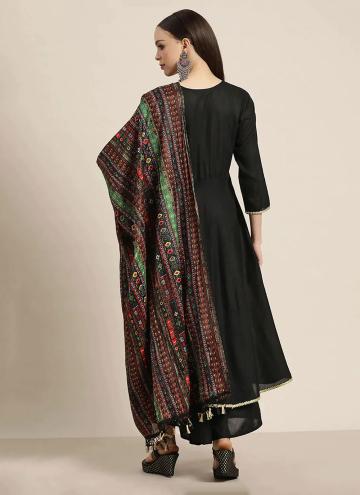 Black Cotton  Gota Work Salwar Suit