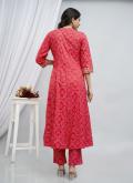 Embroidered Cotton  Rani Salwar Suit - 2