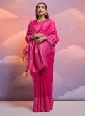 Gratifying Rani Handloom Silk Woven Designer Saree - 3